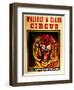 Wallace & Clark Cirbus - Giant Siberian Tigers Poster, Circa 1945-null-Framed Premium Giclee Print