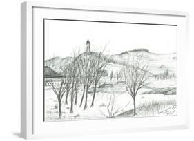 Wallace Monument; 2007;-Vincent Alexander Booth-Framed Giclee Print