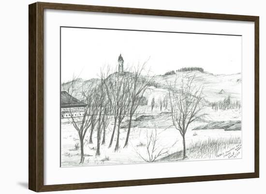 Wallace Monument; 2007;-Vincent Alexander Booth-Framed Giclee Print