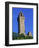 Wallace Monument, Stirling, Central, Scotland, United Kingdom, Europe-Thouvenin Guy-Framed Premium Photographic Print