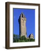 Wallace Monument, Stirling, Central, Scotland, United Kingdom, Europe-Thouvenin Guy-Framed Photographic Print