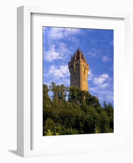 Wallace National Monument, 220 Ft Tall, Erected in the 1860S, Stirling, Scotland, UK-Patrick Dieudonne-Framed Photographic Print