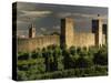 Walled city of Monteriggioni, Siena, Tuscany, Italy-Adam Jones-Stretched Canvas