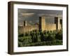 Walled city of Monteriggioni, Siena, Tuscany, Italy-Adam Jones-Framed Photographic Print