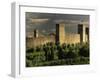 Walled city of Monteriggioni, Siena, Tuscany, Italy-Adam Jones-Framed Photographic Print