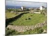 Walled Fields, Inishmore, Aran Islands, County Galway, Connacht, Eire (Republic of Ireland)-Ken Gillham-Mounted Photographic Print