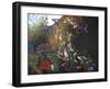 Walled Garden, 2020 (acrylic on board)-Helen White-Framed Giclee Print