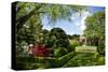 Walled Garden in Filoli Center in Woodside near San Francisco, California, USA-null-Stretched Canvas