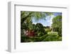 Walled Garden in Filoli Center in Woodside near San Francisco, California, USA-null-Framed Art Print