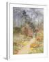 Walled Garden in Springtime-Helen Allingham-Framed Giclee Print