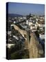 Walled Medieval Town, Traditional Wedding Gift of Kings to Queens, Obidos, Estremadura, Portugal-Christopher Rennie-Stretched Canvas