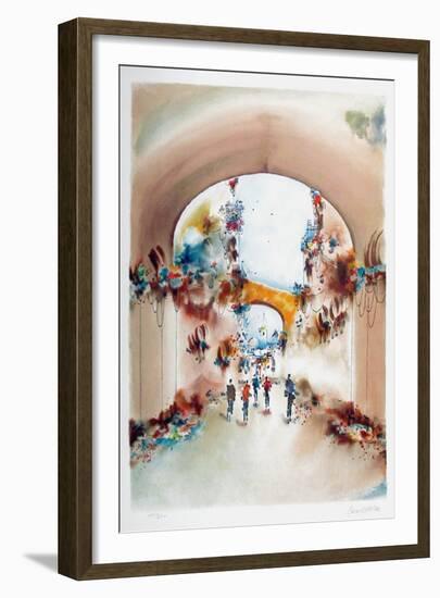 Walled Streets-Ben Avram-Framed Collectable Print