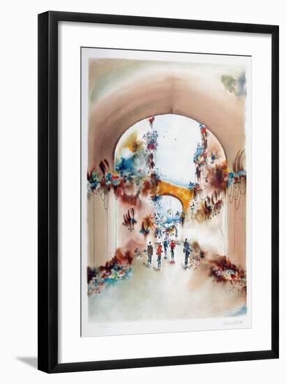 Walled Streets-Ben Avram-Framed Collectable Print