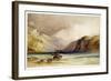 Wallenstadt, from Wesen, Switzerland, 1842 (W/C and Bodycolour on Wove Paper)-William Callow-Framed Giclee Print