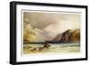 Wallenstadt, from Wesen, Switzerland, 1842 (W/C and Bodycolour on Wove Paper)-William Callow-Framed Premium Giclee Print