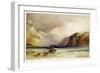 Wallenstadt, from Wesen, Switzerland, 1842 (W/C and Bodycolour on Wove Paper)-William Callow-Framed Premium Giclee Print