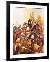 Wallenstein at the Battle of Lutzen-McConnell-Framed Giclee Print