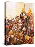 Wallenstein at the Battle of Lutzen-McConnell-Stretched Canvas