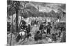 Wallenstein's Camp-W Gause-Mounted Art Print