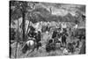 Wallenstein's Camp-W Gause-Stretched Canvas