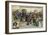 Wallenstein Visiting the Entrenchments before Nuremberg, 1632-null-Framed Giclee Print