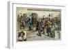 Wallenstein Visiting the Entrenchments before Nuremberg, 1632-null-Framed Giclee Print