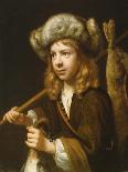 Portrait of a Boy with a Falcon-Wallerant Vaillant-Giclee Print