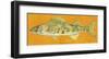 Walleye-John Golden-Framed Art Print