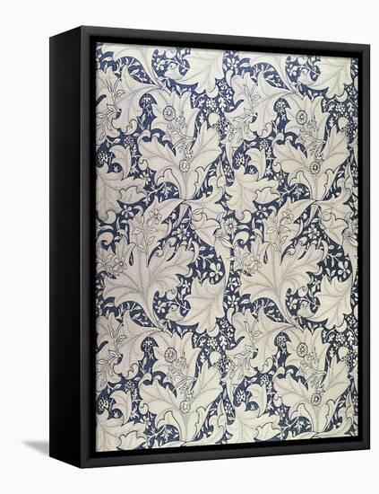 "Wallflower" Design (Textile)-William Morris-Framed Stretched Canvas