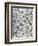 "Wallflower" Design (Textile)-William Morris-Framed Giclee Print