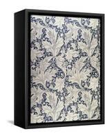 "Wallflower" Design (Textile)-William Morris-Framed Stretched Canvas