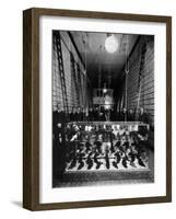 Wallin & Nordstrom Shoe Store - Seattle, Washington-Lantern Press-Framed Art Print