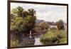 Wallingford Bridge-Alfred Robert Quinton-Framed Giclee Print