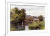 Wallingford Bridge-Alfred Robert Quinton-Framed Giclee Print