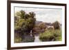 Wallingford Bridge-Alfred Robert Quinton-Framed Giclee Print
