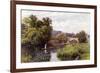 Wallingford Bridge-Alfred Robert Quinton-Framed Giclee Print