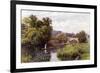 Wallingford Bridge-Alfred Robert Quinton-Framed Giclee Print