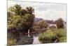 Wallingford Bridge-Alfred Robert Quinton-Mounted Giclee Print