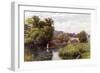 Wallingford Bridge-Alfred Robert Quinton-Framed Giclee Print