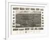 Wallingford, Connecticut - Panoramic Map-Lantern Press-Framed Art Print