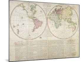 Wallis's Complete Voyage Round the World, 1796-John Wallis-Mounted Giclee Print