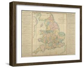 Wallis's New Railway Game, or Tour Through England and Wales, 1830-null-Framed Giclee Print