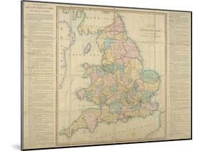 Wallis's New Railway Game, or Tour Through England and Wales, 1830-null-Mounted Giclee Print