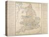 Wallis's New Railway Game, or Tour Through England and Wales, 1830-E. Wallis-Stretched Canvas