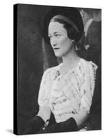 Wallis Simpson, 1936-null-Stretched Canvas