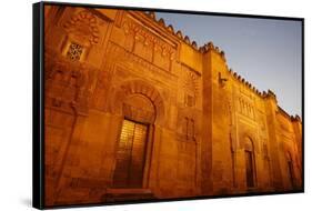 Walll of the Mosque (Mezquita) and Cathedral of Cordoba, Cordoba, Andalucia, Spain-Godong-Framed Stretched Canvas