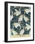 Wallpaper Design, by the Silver Studio, c.1890-null-Framed Giclee Print