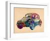 Wallpaper-Mark Ashkenazi-Framed Giclee Print