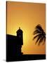 Walls and Forts Built Around the Old City, Cartagena, Colombia-Greg Johnston-Stretched Canvas