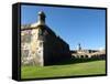 Walls and Moat of El Morro Fort, San Juan-George Oze-Framed Stretched Canvas